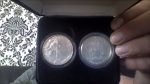 commemorative dollars silver eagle pair